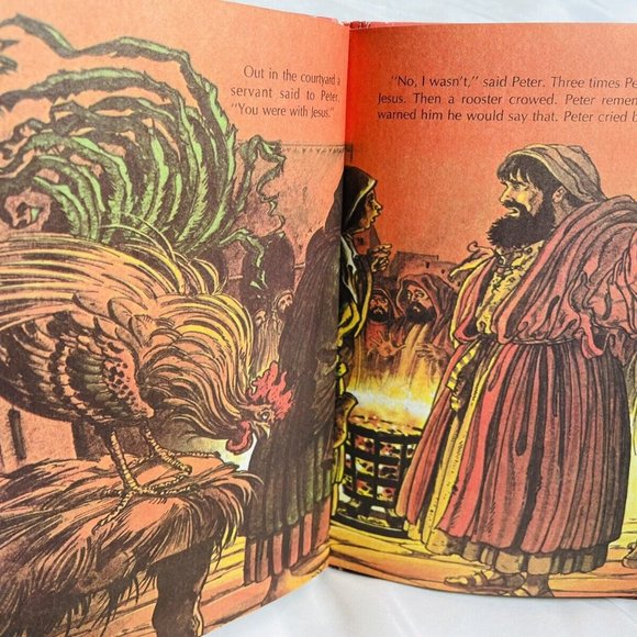 The Easter Story by Jenny Robertson Vintage Zondervan Kids Book #20 - Picture 6 of 7